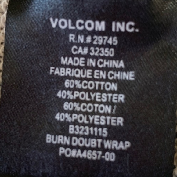 Volcom Striped Cardigan Wrap Sweater - Picture 10 of 10